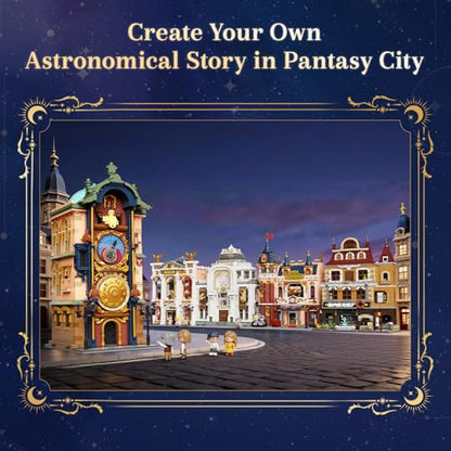PANTASY Prague Astronomical Clock Building Set for Adults