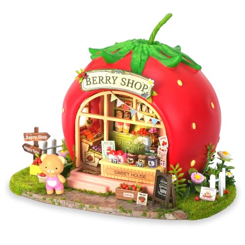 DIY Miniature House Kit with Furniture for Kids Teens Adults Aged 14+