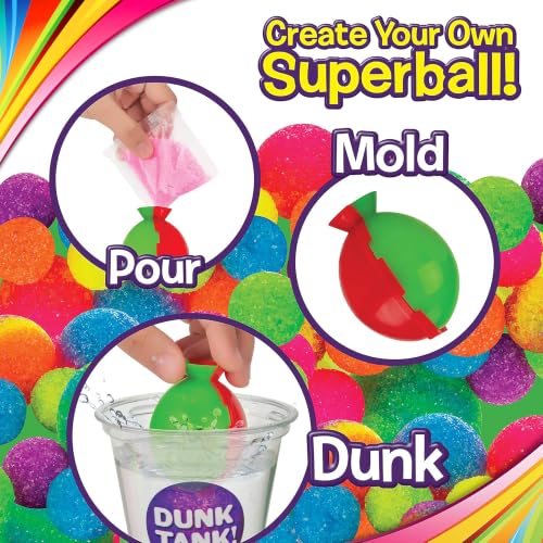 Creative Kids DIY Magic Bouncy Balls - 75 Ball Factory - STEM Science Toys - color: Factory Edition