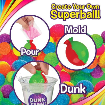 Creative Kids DIY Magic Bouncy Balls - 75 Ball Factory - STEM Science Toys - color: Factory Edition