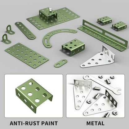 Lucky Doug STEM Building Projects Model Truck Set - Building Toys for Kids Ages 8-12, Assembly Science Army Toys for Boys 8 9 10 11 Years Old - style: 8804