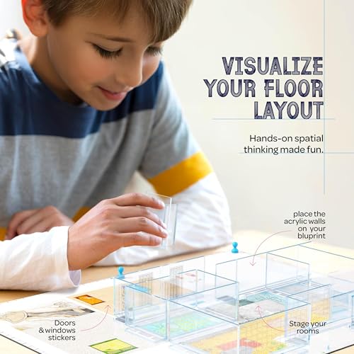 Architecture Kit for Kids - Architect Home Model Kit - Girls & Boys Gifts