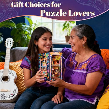 Fsolis Book Nook Kit for Adults - Día De Muertos - color: Plaza De Los Muertos