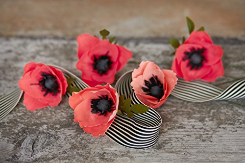 Lia Griffith Double Sided Crepe Paper Folds Roll, 6.7-Square Feet, Strawberry and Tulip Pink, Flamingo and Peony Pink - color: Strawberry and Tulip Pink, Flamingo and Peony Pink, size: 6.7-Square Feet