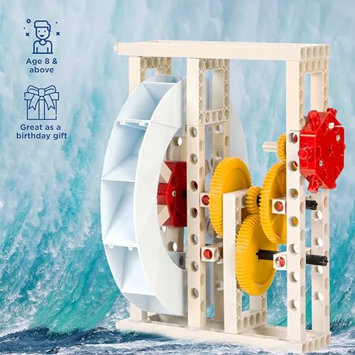 Thames & Kosmos Hydropower Science Kit | 12 Stem Experiments | Learn About Alternative & Renewable Energy, Environmental Science | Parents' Choice Recommended Award Winner