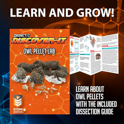Discover-It Owl Pellet, Science Lab Kit, STEM Toys for Kids, Ages 5+ - style: Owl Pellet