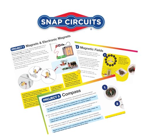 SNAP CIRCUITS Magnet Fun Lab STEM Science Toy for Boys & Girls Ages 8+