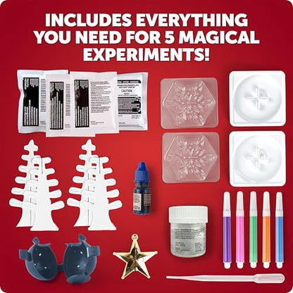 Blue Marble Santa's Christmas Science Workshop Kit for Kids Ages 8+ - style: Science Experiment Workshop