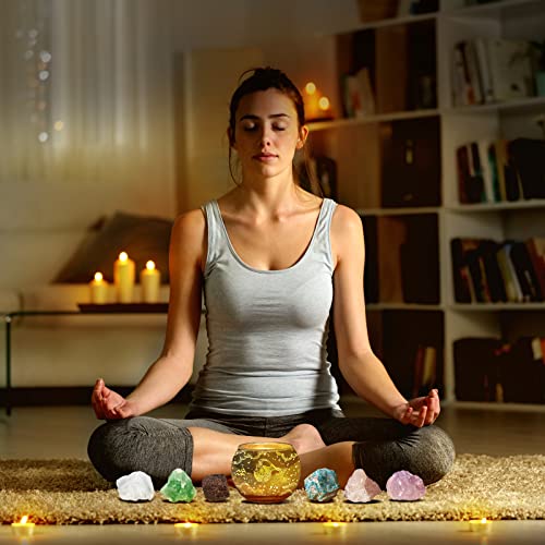 Aovila Aquarius Birthday Gifts for Women - Aquarius Candle Holder Crystals Birthstones Gifts Box Set - Zodiac Gifts Astrology Horoscope Gifts Birthday Gifts for Her Mother Sister Best Friends - color: Aquarius With Candle Holder