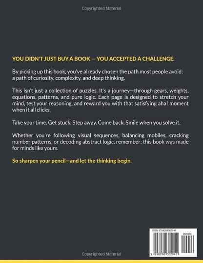 The Ultimate Logic & Engineering Activity Book for Adults: Challenging Brain Teasers, Math Puzzles, and Problem-Solving Games to Stimulate Curious Minds (Perfect Gift for Science Lovers & Engineers)