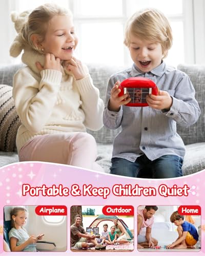 Rotating Puzzle for Toddlers Kids 3+, Travel Essentials Toys - color: Cute Little Princess