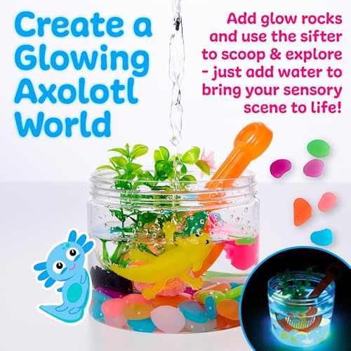 Creativity for Kids Sensory Adventure Axolotls Kit | Dig, Squish & Explore | Screen-Free Outdoor Activity for Kids & Summer Activities for Kids (Ages 4+) - style: Axolotl