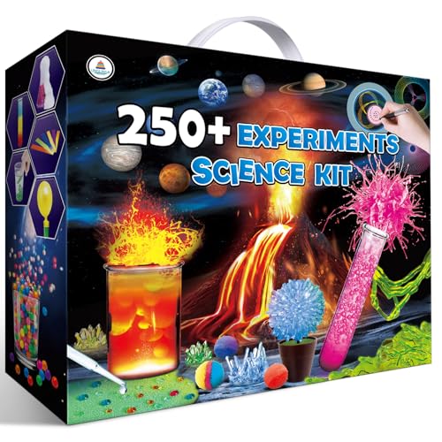 UNGLINGA 250+ Science Experiments Kits for Kids, Chemistry Set - style: science kit with 250 experiments