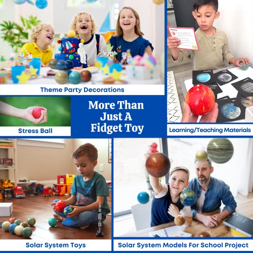 Planets for Kids Solar System Toys 3-5 -Solar System for Kids - Space Balls