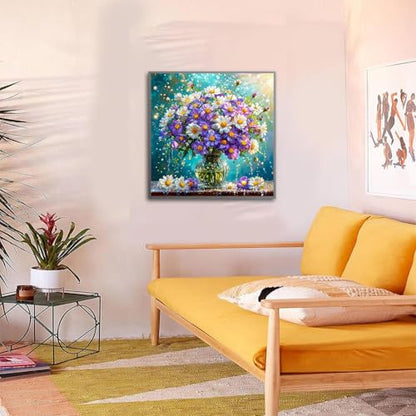Flower Diamond Painting Kits for Adults Flower Diamond Art Kits for Adults - color: G9593