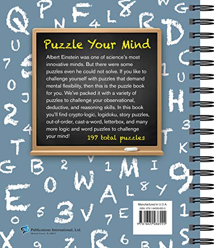 Brain Games - Einstein Puzzles: Flex Your Brain With More Than 190 Word and Number Puzzles