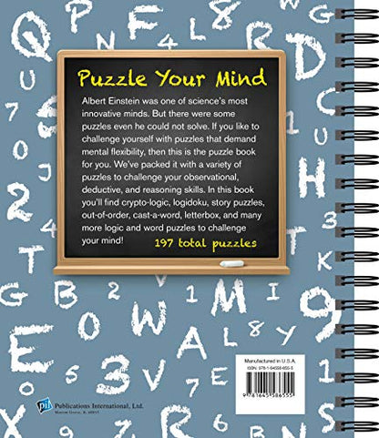 Brain Games - Einstein Puzzles: Flex Your Brain With More Than 190 Word and Number Puzzles