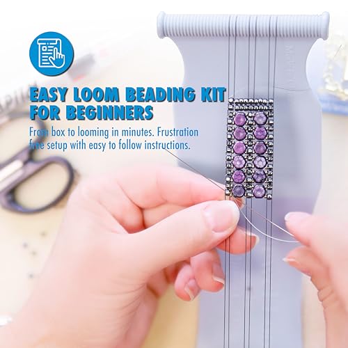 Beadalon Jewelry Weaving Loom Kit - Beadwork Core Set - Baby Jewel Loom - style: Baby Jewel Loom