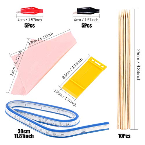 Keadic 87Pcs Model Tool Kit Hobby Building Tools Kit Tools Gunpla Tool Kits Modeler Basic Tools Craft Set Professional Model Tools Kit for Hobby Building