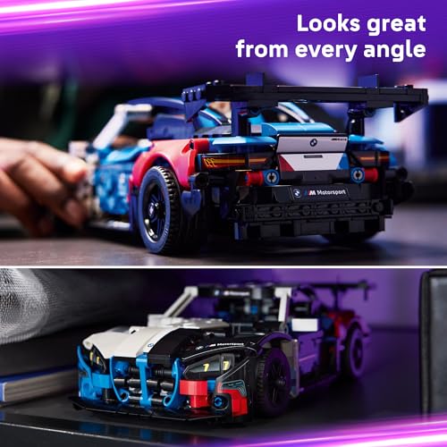 LEGO Technic BMW M4 GT3 EVO Race Car Toy - Building Toy for Boys & Girls, Ages 11+ - Model Car Display Kit for Bedroom Decor - Gift for Birthdays - 42226