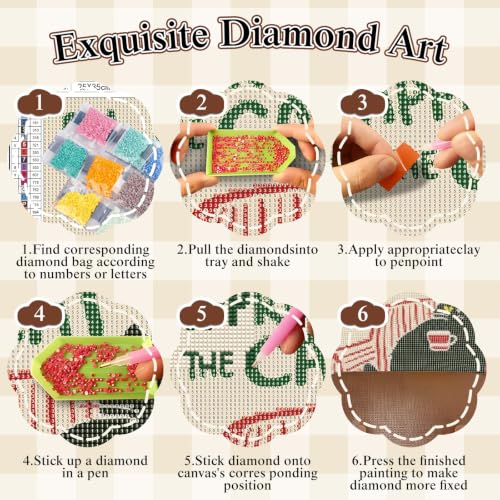 Animal Diamond Painting Kits for Adults,Funny Cat Spa Diamond Art Kits - color: KM1314-1
