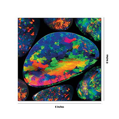 Origami Paper 200 sheets Birthstones 6" (15 cm): Photographic Designs of Gemstones: Double Sided Origami Sheets Printed with 12 Different Designs (Instructions for 6 Projects Included)