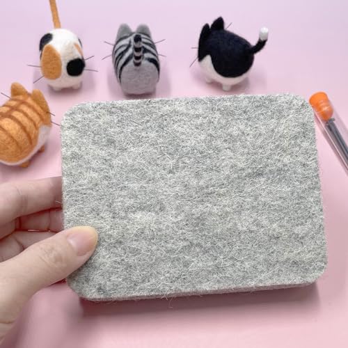 Truslin Needle Felting Kit, 4 Pcs Doll Making Needle Felting Starter Kit - color: 1# 4pcs
