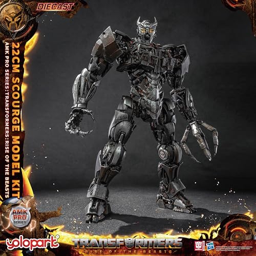 YOLOPARK Transformers Rise of the Beasts 8.66-Inch Scourge Action Figure - style: Scourge