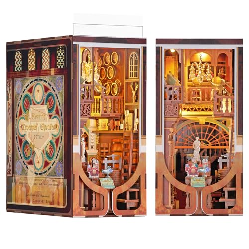 MiniCity Roaring Twenties Book Nook Kit, DIY 3D Bookshelf Insert with LED - color: Roaring Twenties Speakeasy