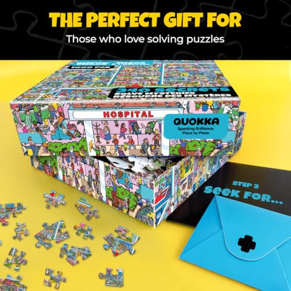 1000 Piece Puzzles for Adults - Jigsaw Puzzles 1000 Pieces for Adults - color: Hospital