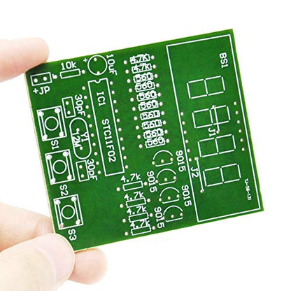 Gikfun C51 4 Bits Digital LED Electronic Soldering Clock Kits Electronic Practice Learning Board DIY Kit for Arduino EK1939