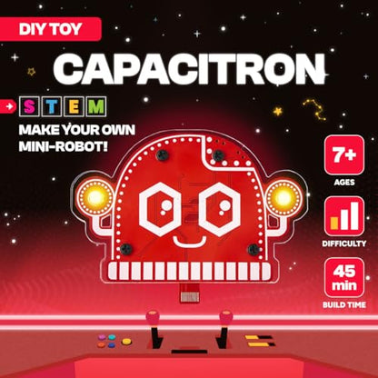 CIRCUITMESS Capacitron Science Kit for Unisex Children, Ages Kid, STEM, Coding Skills