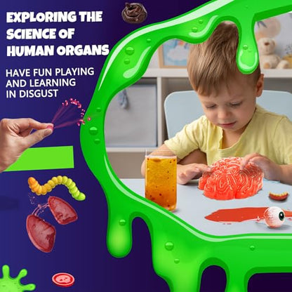 75+ Gross Science Kit for Boys, Science Slime Kit