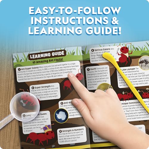 National Geographic Light-Up Ant Habitat Kit for Kids with Magnifiers - style: Ant Habitat