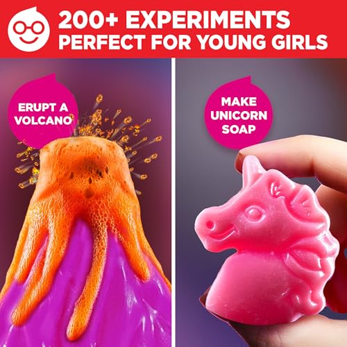 Doctor Jupiter Girls’ First Science Gift Set for Ages 4+, Birthday Gift - style: Girls' Amazing Science Gift Set: 4+