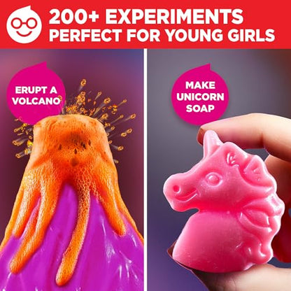 Doctor Jupiter Girls’ First Science Gift Set for Ages 4+, Birthday Gift - style: Girls' Amazing Science Gift Set: 4+