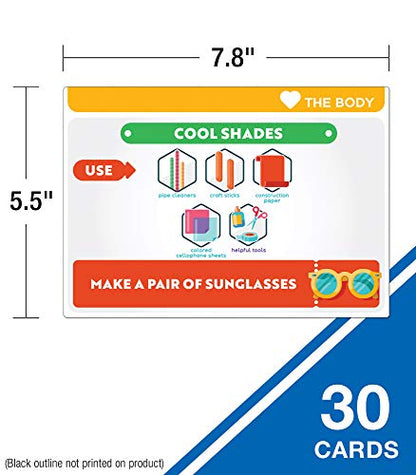 Carson Dellosa STEM Challenges, Hands-On, Science Kits, Ages 4-7 - style: STEM Challenge, Jr.