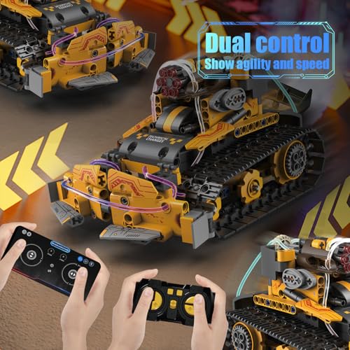 STEM Robotics Kit for Kids 8-12, APP & Remote Control Robot Building Kits