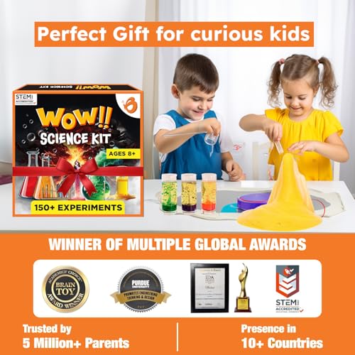 Butterfly EduFields Science Kits for Kids Ages 8-12 8-14 | 150+ Experiments - style: Science Kit for 8-15