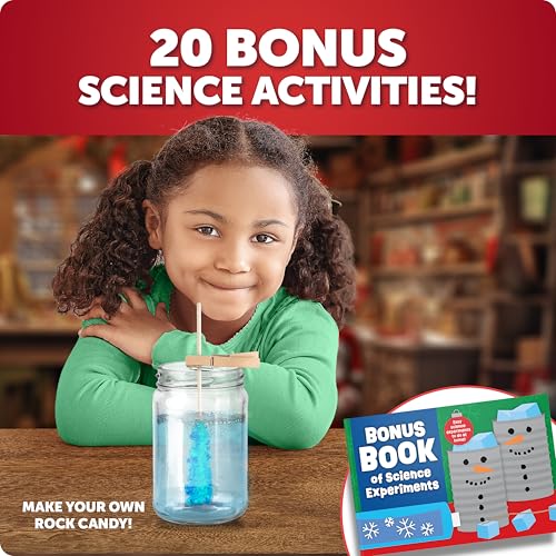 Blue Marble Santa's Christmas Science Workshop Kit for Kids Ages 8+ - style: Science Experiment Workshop