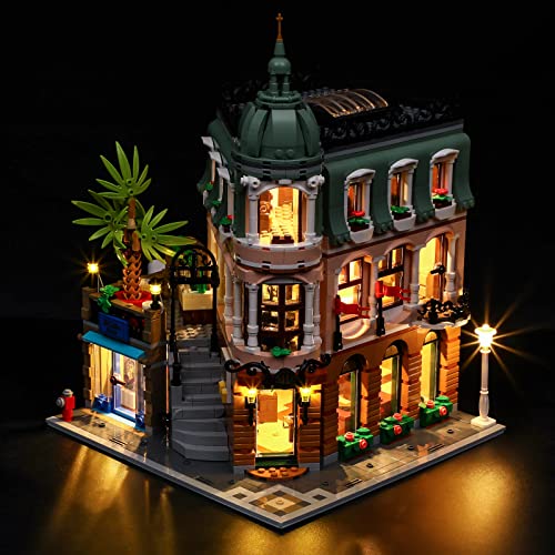 LIGHTAILING Led Lighting Kit for Lego Boutique-Hotel - LED Light Set Compatible with Lego Model - style: (Only Light) 10297 Boutique Hotel