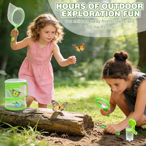 DECYOOL 7 Piece Insect Catcher Kit Butterfly Catching Set