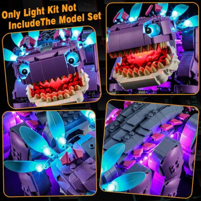 Vaodest LED Light Compatible with 77077 Fortnite Klombo Set,Design and Configuration Compatible with Model 77077(LED Light Only, Not Building Block Kit) - style: 77077 Fortnite Klombo Set