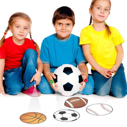 CHUNNIN 36 Pcs Sports LED Finger Lights Glow in Dark Party Favors - style: Sports