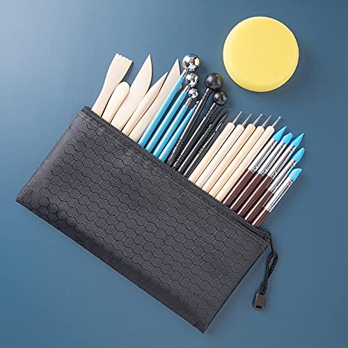 Luney 25PCS Polymer Clay Sculpting Tools Kit, Pottery Tools