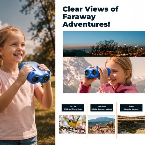 2-in-1 Kids Microscope & Telescope, STEM Science Explorer Toy Gift Age 5-10