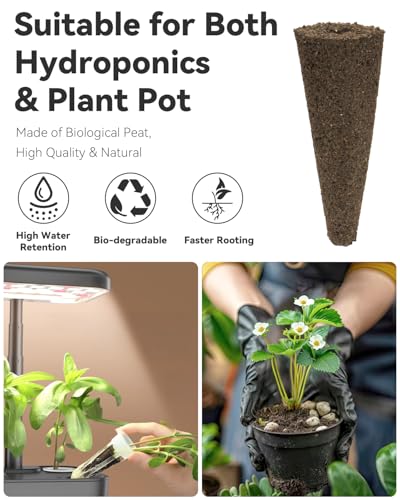 LYKOCLEAN Herb Seed Pod Kit Compatible with AeroGarden Hydroponics Growing System, Complete Indoor Gardening Supply (Strawberry, 8-pods) - color: Strawberry, size: 8-pods