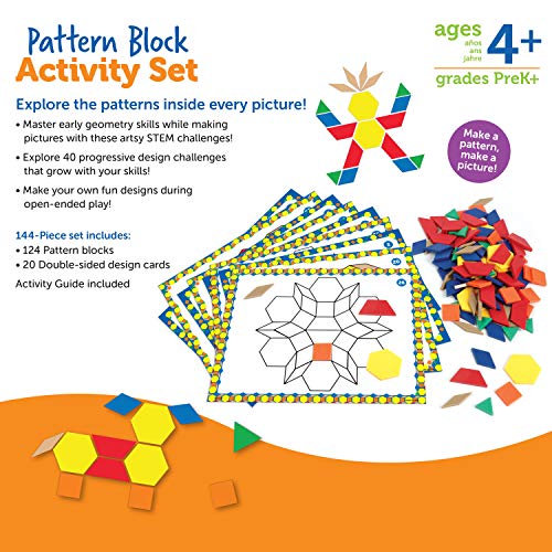 Learning Resources Pattern Block Activity Set