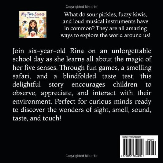 My Five Senses: A Fun Educational Adventure Exploring Sight, Smell, Sound, Taste, and Touch (Rina Discovers the World)