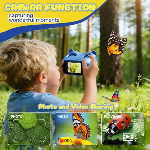 2 in 1 Microscope and Telescope, 4K 2.0" Screen, 1000X Microscope for Kids